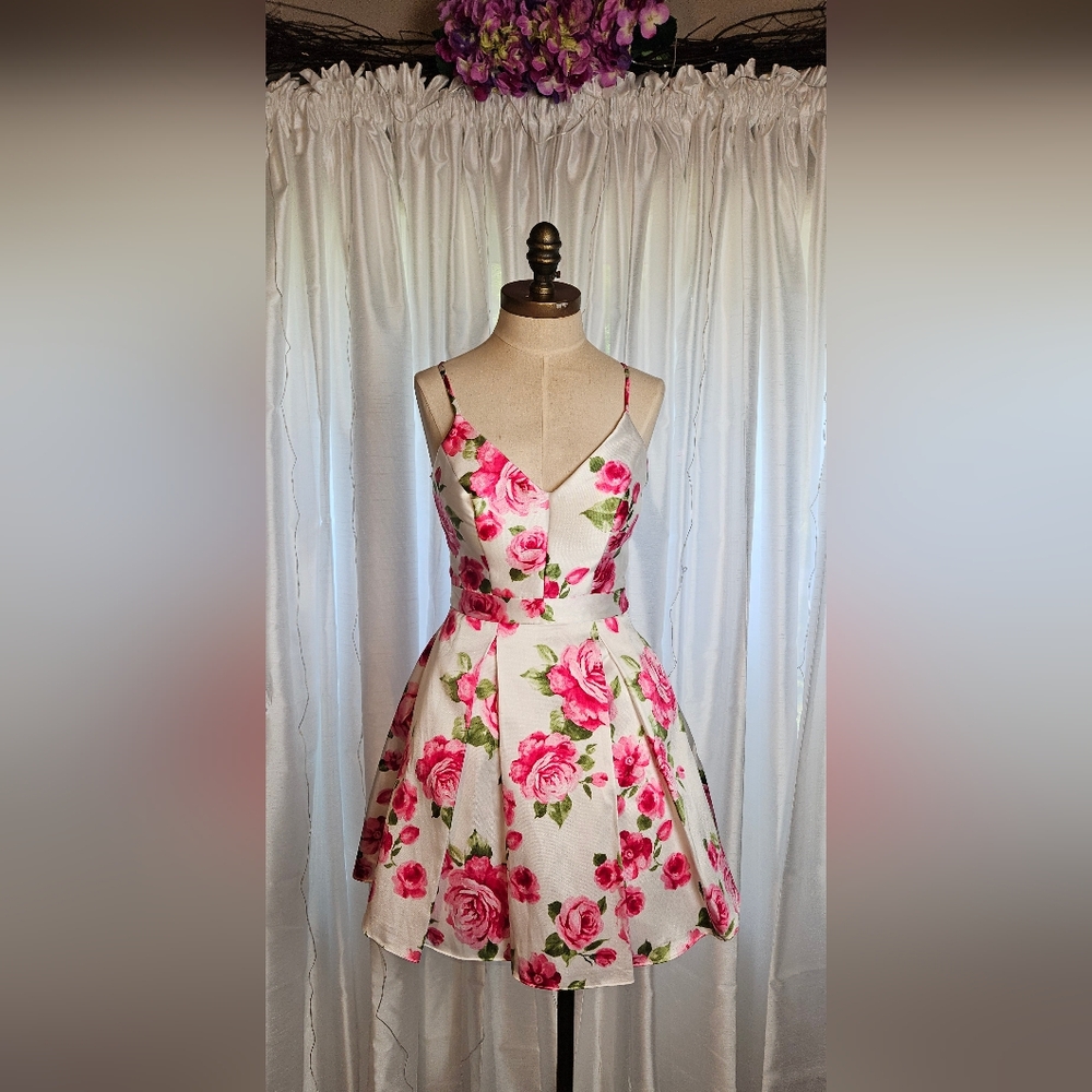 NWOT, B. Smart Mini Bouffant Dress